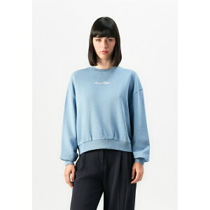 g~[ qtBK[ fB[X p[J[EXEFbgVc AE^[ CLASSIC SCRIPT - Sweatshirt - brisk blue