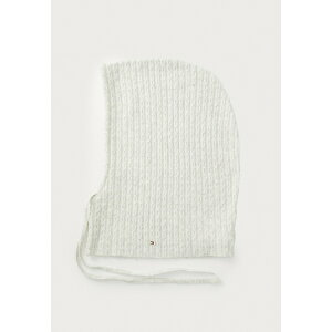 g~[ qtBK[ fB[X Xq ANZT[ CABLE ENAMEL FLAG BALACLAVA - Beanie - ivory silk melange