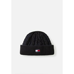 g~[qtBK[ Y Xq ANZT[ HERITAGE CABLE BEANIE - Beanie - black