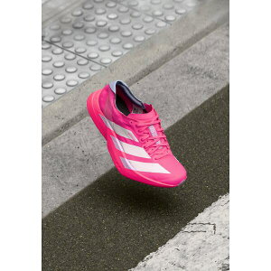 AfB_X fB[X tBbglX X|[c ADIZERO ADIOS PRO 4 - Road running shoes - shock pink metalic aurora plum
