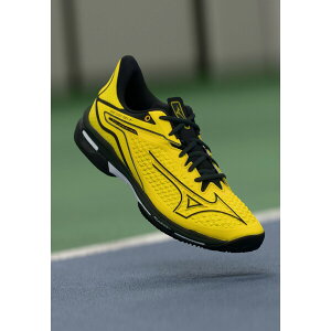~Ym Y tBbglX X|[c WAVE EXCEED TOUR 6 - Padel shoes - vibrant yellow/black/black sand