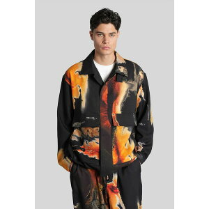 CX[ Y WPbgu] AE^[ Casual Jacket In Black Polyester black