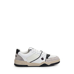 fB[XNGA[h Y Xj[J[ V[Y Spiker Leather Sneakers white/black