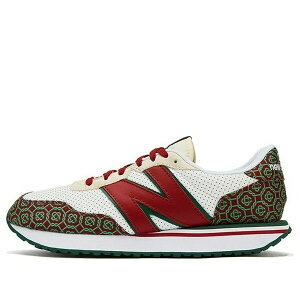 New Balance �j���[�o�����X �����Y �X�j�[�J�[ �yNew Balance Casablanca x 237 'Red Monogoram' MS237CBB�z �T�C�Y US_10.5(28.5cm)