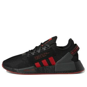 adidas �A�f�B�_�X �����Y �X�j�[�J�[ �yadidas NMD_R1 V2 Shoes 'Core Black / Vivid Red' GY2071�z �T�C�Y US_8.5(26.5cm)