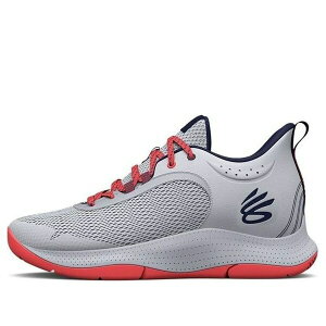 Under Armour �A���_�[�A�[�}�[ �����Y �X�j�[�J�[ �yUnder Armour Curry 3Z6 'Grey' 3025090-101�z �T�C�Y US_8.5(26.5cm)