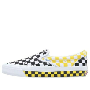 Vans �o���Y �����Y �X�j�[�J�[ �yVans OG Classic Slip-On LX 'Checkerboard - Black Yellow' VN0A32QNY23�z �T�C�Y US_11(29.0cm)