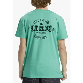 ディーシー メンズ Tシャツ トップス CHAIN GANG- F?R - Print T-shirt - ggr biscay green
