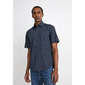 ボス メンズ シャツ トップス Shirt - dark blue