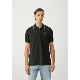 ベルスタッフ メンズ Tシャツ トップス TIPPED - Polo shirt - black