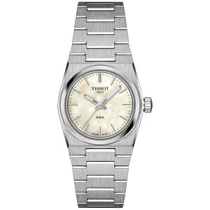 eB\bg fB[X uXbgEoOEANbg ANZT[ Women's Swiss PRX Stainless Steel Bracelet Watch 25mm White Mother Of Pearl