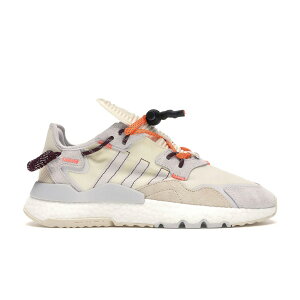 adidas �A�f�B�_�X �����Y �X�j�[�J�[ �yadidas Nite Jogger Beyonce Ivy Park Ecru Tint�z �T�C�Y US_6(24.0cm) Ecru Tint/Grey/Solar Orange