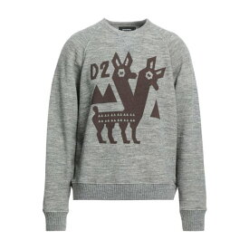 【送料無料】 ディースクエアード メンズ パーカー・スウェットシャツ アウター Sweatshirts Grey