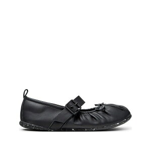 �J���y�[�� ���f�B�[�X �T���_�� �V���[�Y Wabi buckle-fastening ballet flats Black
