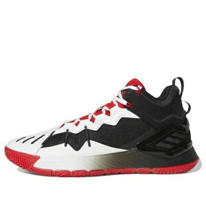 adidas �A�f�B�_�X �����Y �X�j�[�J�[ �yadidas D Rose Son Of Chi 'White Black Red' GW3830�z �T�C�Y US_8(26.0cm)