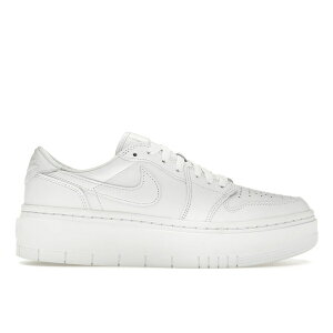 Jordan �W���[�_�� ���f�B�[�X �X�j�[�J�[ �yJordan 1 Elevate Low Triple White (Women's)�z �T�C�Y US_W_10.5 White/White/White
