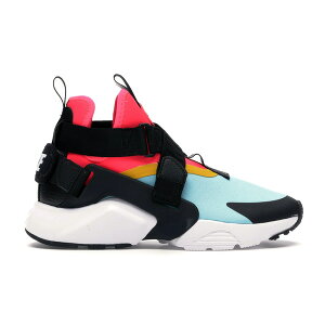 Nike �i�C�L ���f�B�[�X �X�j�[�J�[ �yNike Air Huarache City Multi-Color (Women's)�z �T�C�Y US_5(22.0cm) Bleached Aqua/Black-Racer Pink