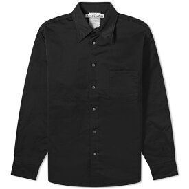 アクネ ストゥディオズ メンズ ジャケット＆ブルゾン アウター Acne Studios Odrox Heavy Nylon Shirt Jacket Black