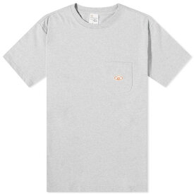 ヌーディージーンズ メンズ Tシャツ トップス Nudie Leffe Pocket Tee Grey