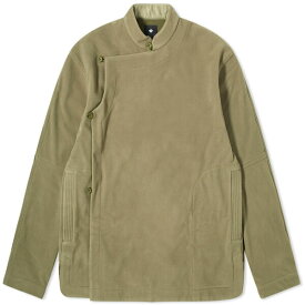 マハリシ メンズ ジャケット＆ブルゾン アウター Maharishi Asym Monk Overshirt Green