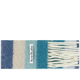 アクネ ストゥディオズ メンズ マフラー・ストール・スカーフ アクセサリー Acne Studios Vesuvio Stripe Scarf Blue