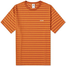 ナイキ メンズ Tシャツ トップス Nike ACG Stripe T-Shirt Red
