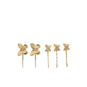 �W�F�j�t�@�[�x�A ���f�B�[�X �w�A�A�N�Z�T���[ �A�N�Z�T���[ Pippa bobby pin set Gold
