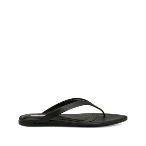�A�~ ���f�B�[�X �T���_�� �V���[�Y Pointed-toe flat sandals Black