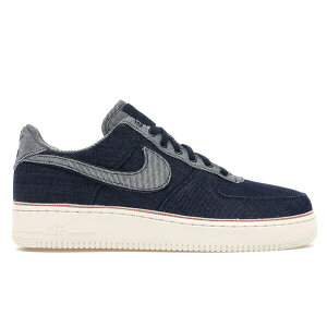 Nike �i�C�L �����Y �X�j�[�J�[ �yNike Air Force 1 Low 3x1 Denim Raw Indigo�z �T�C�Y US_9(27.0cm) Raw Indigo/Raw Indigo-Dark Obsidian-Total Orange-Summit White