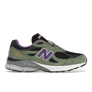 New Balance �j���[�o�����X �����Y �X�j�[�J�[ �yNew Balance 990v3 MiUSA Teddy Santis Olive Leaf�z �T�C�Y US_7.5(25.5cm) Olive Leaf/Black