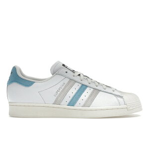 adidas �A�f�B�_�X �����Y �X�j�[�J�[ �yadidas Superstar Cream White Preloved Blue�z �T�C�Y US_11(29.0cm) Cream White/Preloved Blue/Grey One
