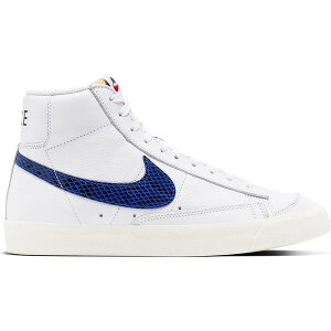 Nike �i�C�L �����Y �X�j�[�J�[ �yNike Blazer Mid 77 Red & Blue�z �T�C�Y US_8.5(26.5cm) White/Racer Blue-Sail-University Red