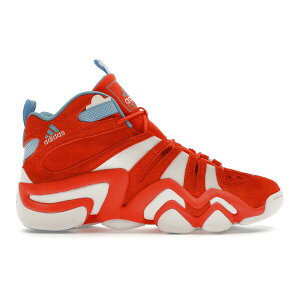 adidas �A�f�B�_�X �����Y �X�j�[�J�[ �yadidas Crazy 8 Team Orange�z �T�C�Y US_7(25.0cm) Team Orange/Cloud White/Team Light Blue