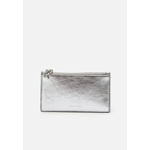 JoNC fB[X z ANZT[ METALLIC ZIP CARDCASE - Wallet - silver-coloured