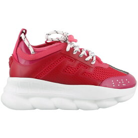 Versace ヴェルサーチ レディース スニーカー 【Versace Chain Reaction】 サイズ EU_37.5(23.5cm) Fuschia (Women's)