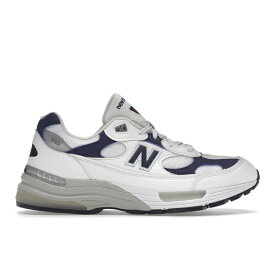 New Balance ニューバランス メンズ スニーカー 【New Balance 992】 サイズ US_11.5(29.5cm) White Navy