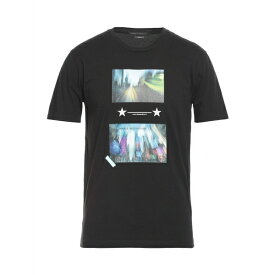 DANIELE ALESSANDRINI ダニエレ アレッサンドリー二 Tシャツ トップス メンズ T-shirts Black