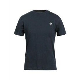 SERGIO TACCHINI セルジオ・タッキーニ Tシャツ トップス メンズ T-shirts Midnight blue