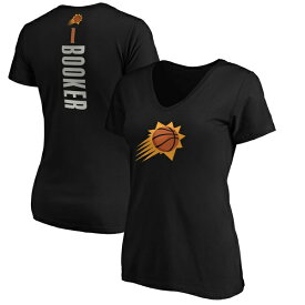 ファナティクス レディース Tシャツ トップス Devin Booker Phoenix Suns Fanatics Branded Women's Playmaker Name & Number TShirt Black
