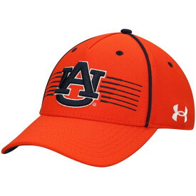 アンダーアーマー メンズ 帽子 アクセサリー Auburn Tigers Under Armour IsoChill Blitzing Accent Adjustable Hat Orange