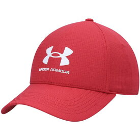 アンダーアーマー メンズ 帽子 アクセサリー Under Armour Performance Flex Hat Red