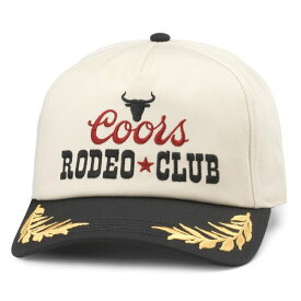 アメリカンニードル メンズ 帽子 アクセサリー Coors American Needle Club Captain Adjustable Hat Natural