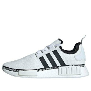 adidas �A�f�B�_�X �����Y �X�j�[�J�[ �yadidas NMD_R1 'Logo Strip - Cloud White' FV8727�z �T�C�Y US_M_14