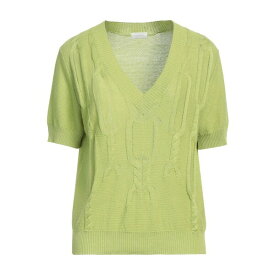 【送料無料】 マロ レディース ニット&セーター アウター Sweaters Green
