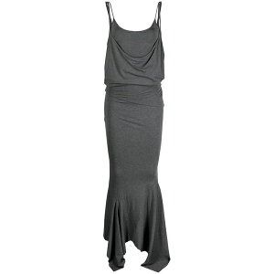 �W �A�e�B�R ���f�B�[�X �����s�[�X �g�b�v�X Draped m䩘Rlange dress Grey