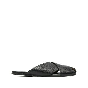 �}�[�V�� ���f�B�[�X �T���_�� �V���[�Y Spatula crossover sandals Black
