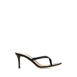 �W�������B�g ���b�V ���f�B�[�X �T���_�� �V���[�Y 70mm calypso leather sandals Black