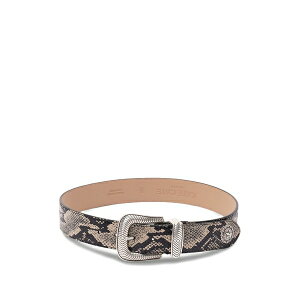 �P�C�g�P�C�g ���f�B�[�X �x���g �A�N�Z�T���[ Python buckle leather belt Black