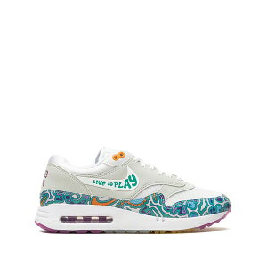 �i�C�L �����Y �X�j�[�J�[ �V���[�Y Air max 1 golf play to live sneakers White
