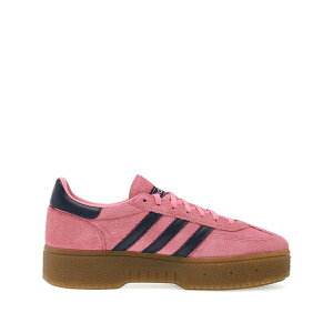 �A�f�B�_�X ���f�B�[�X �X�j�[�J�[ �V���[�Y Handball spezial bold three-stripes platform sneakers Pink